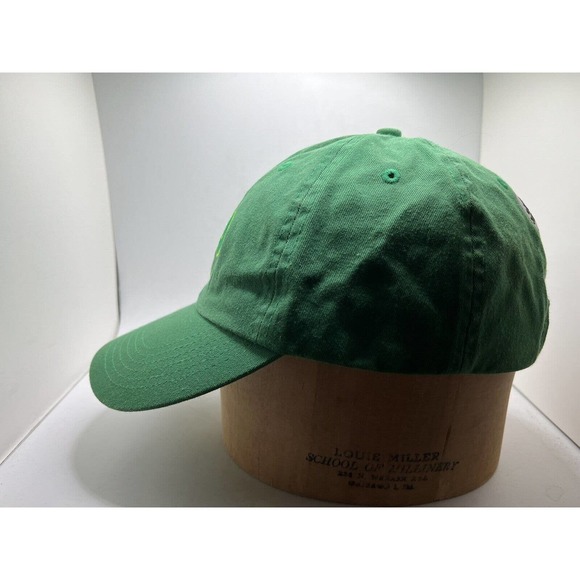 Adidas Shamrock Run Portland hat Baseball Cap Green One Size - Picture 3 of 6
